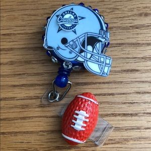 Handmade Dallas Cowboys Badge Reel